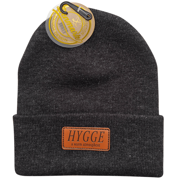 Beanie Hygge Mrk Meleret