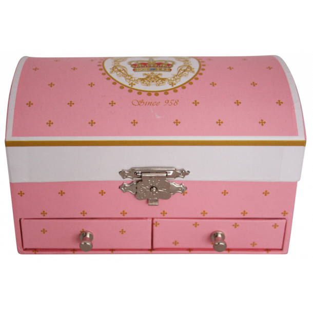 Smykkeskrin Royal Danish Monarchy Pink