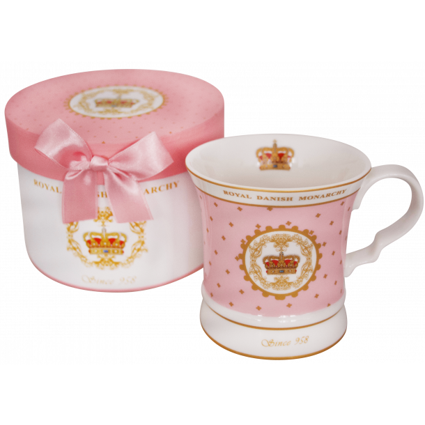 Krus I Gaveske Royal Danish Monarchy Pink