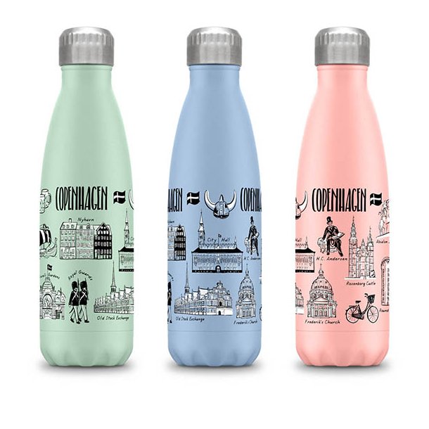 Termoflaske Copenhagen 500 ml Assorteret