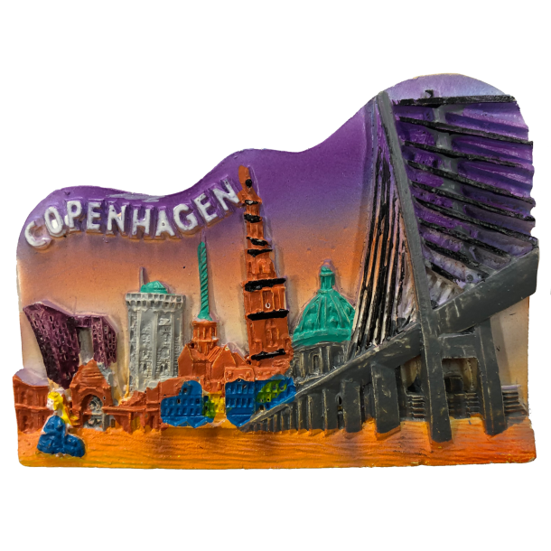 Magnet Copenhagen Skyline