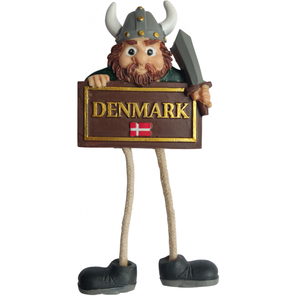 Magnet Viking Med Dinglende Ben