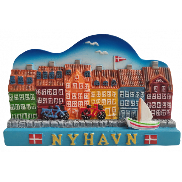 Magnet Nyhavn 3D