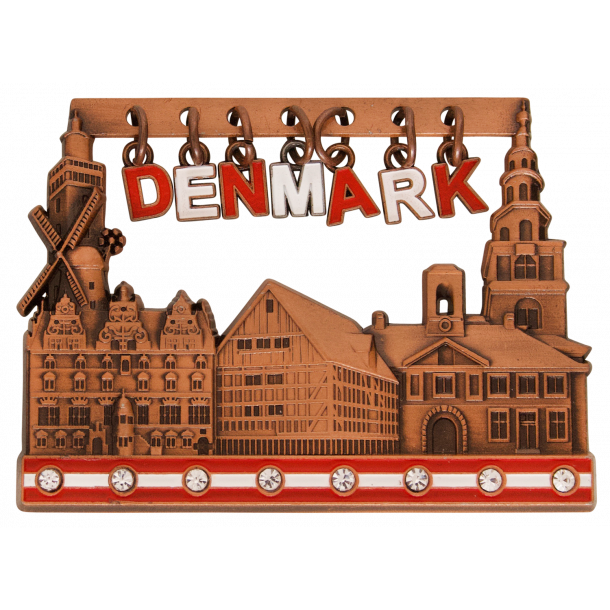 Magnet Denmark Vedhng Bronze