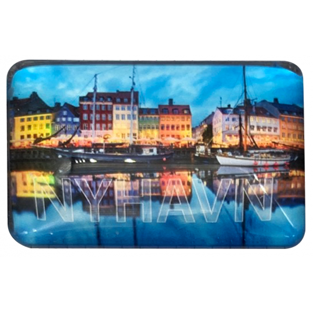 Magnet Nyhavn Spejl Glas