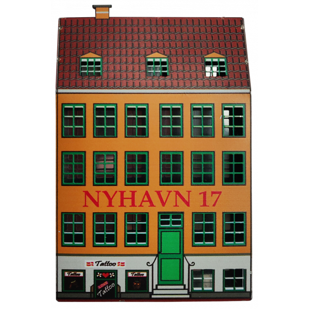 Magnet Nyhavn 17 3D Metal