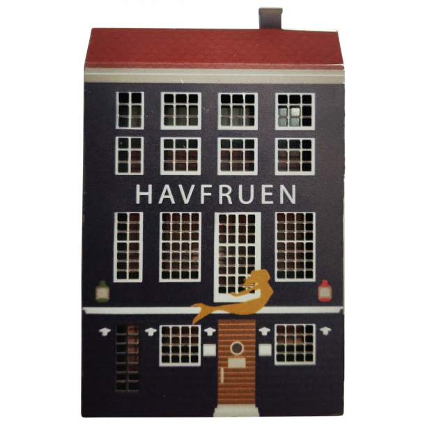 Magnet Havfruen 3D Metal