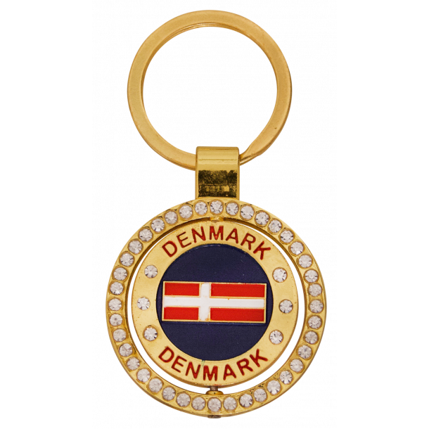 Nglering Flag Med Diamanter Spinner