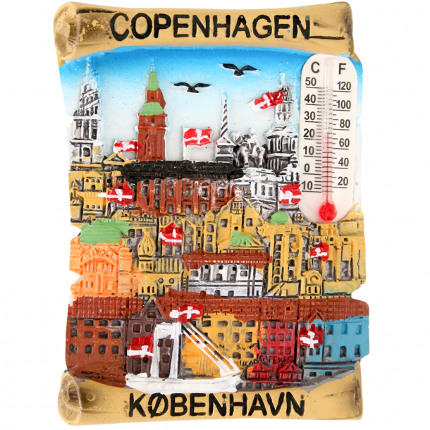 Magnet Copenhagen Skyline