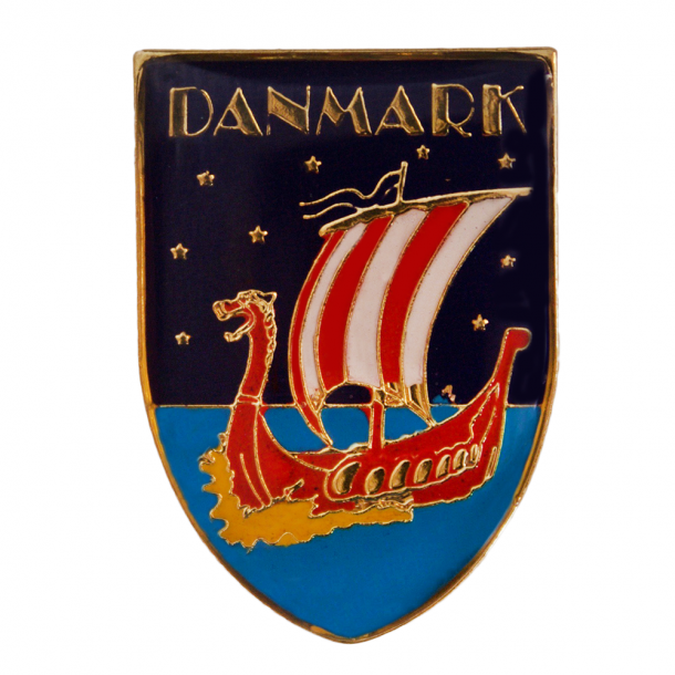 Pin Vikingskib Nat