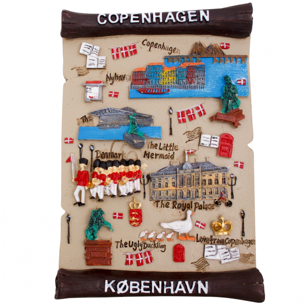 Billede Kbenhavn Beige Gips