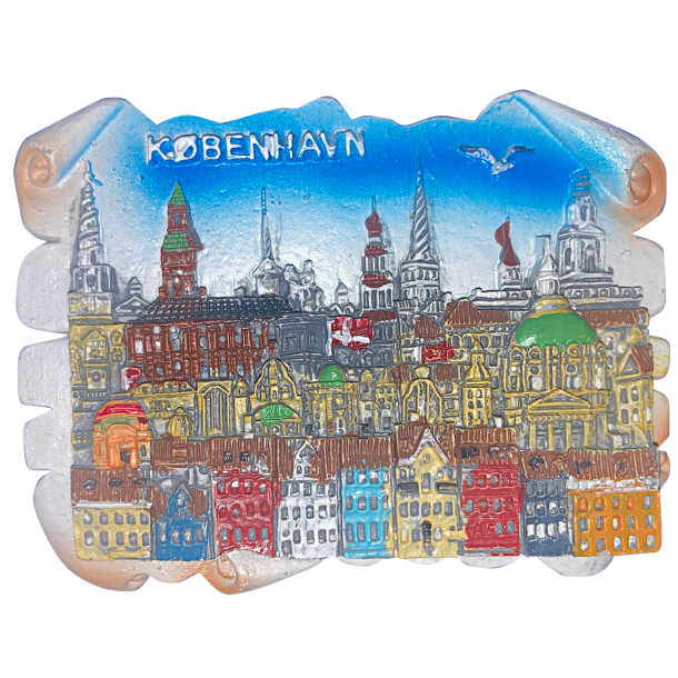 Magnet Kbenhavn Polyresin