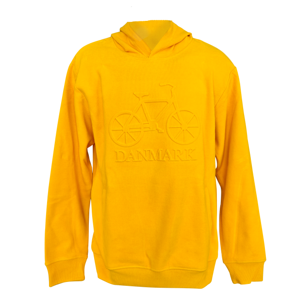 Hoodie Cykel Karrygul X-Small