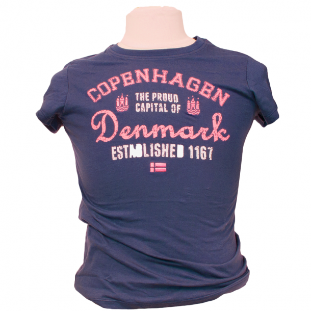 T-shirt Pink Og Navy