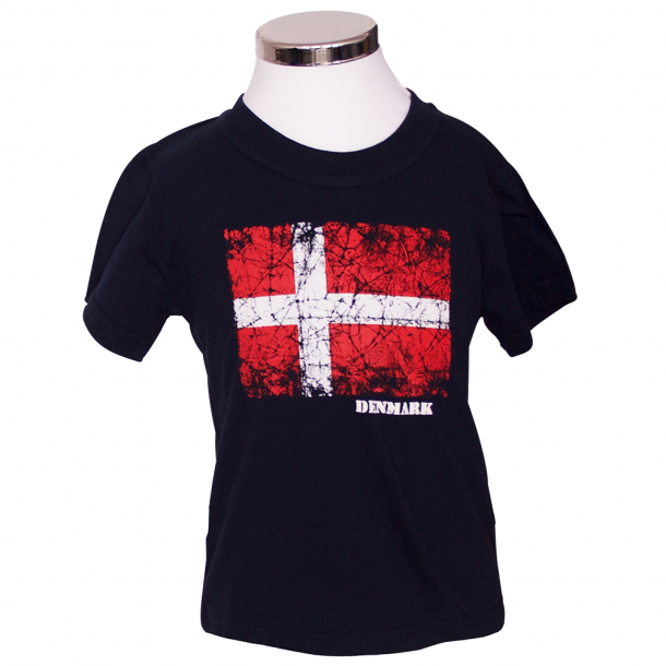 T-shirt Faded Flag Navy Voksen XX-Large