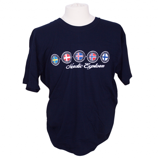 T-shirt Nordic Explorer Navy