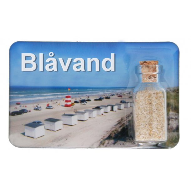 Magnet Med Flaske Huse Vesterhavet Blvand