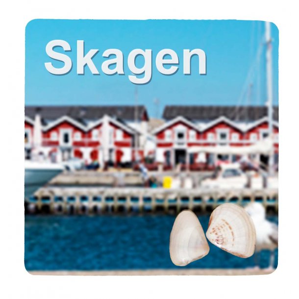 Magnet Med Musling Havn Vesterhavet Skagen