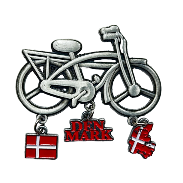 Magnet Cykel Med Vedhng Tin