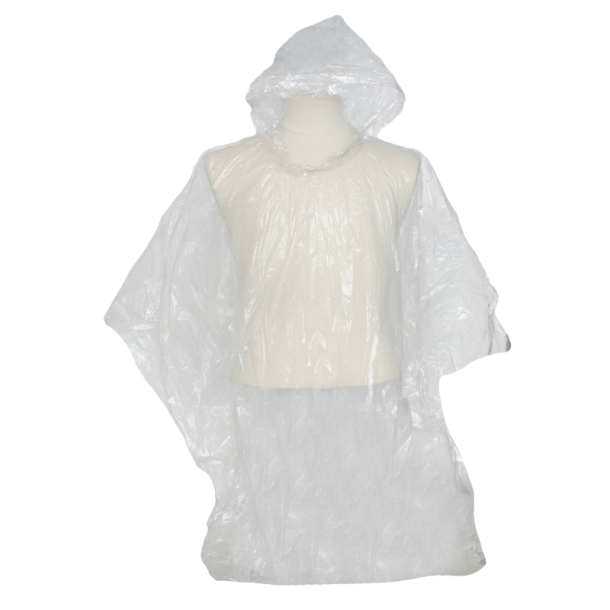 Regnponcho Transparent