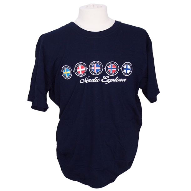 T-shirt Nordic Explorer Navy Small