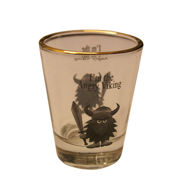 Shotglas Angry Viking